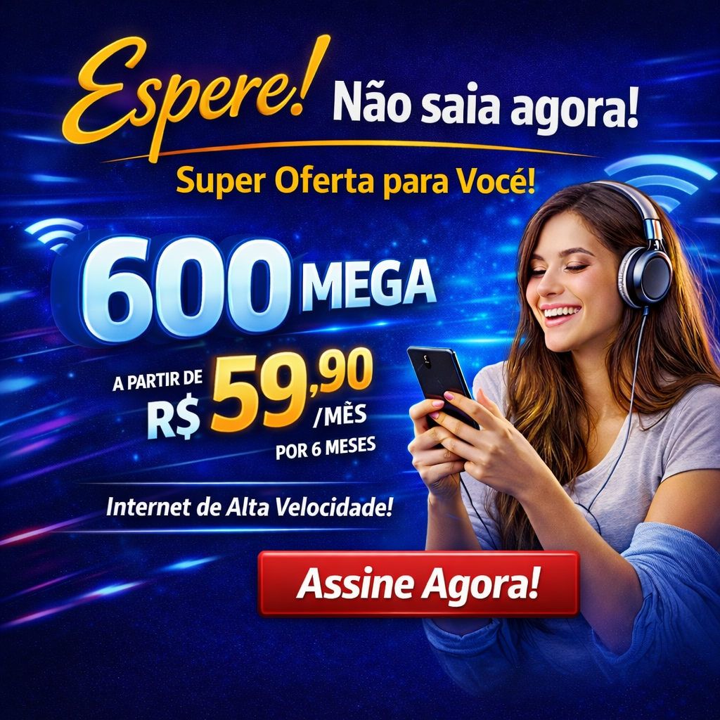 Oferta especial para sua região